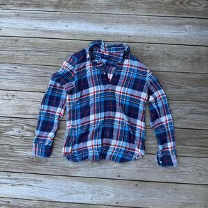 Ralph Lauren flannel shirt – plaid – classic fit – S – 2000s Y2K style